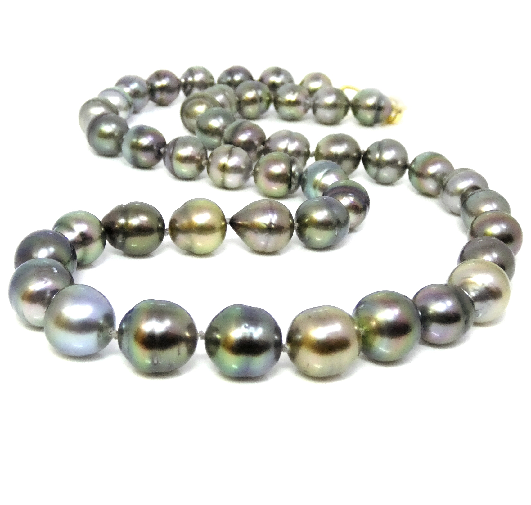 Multicoloured Tahitian Circlé Pearls Necklace